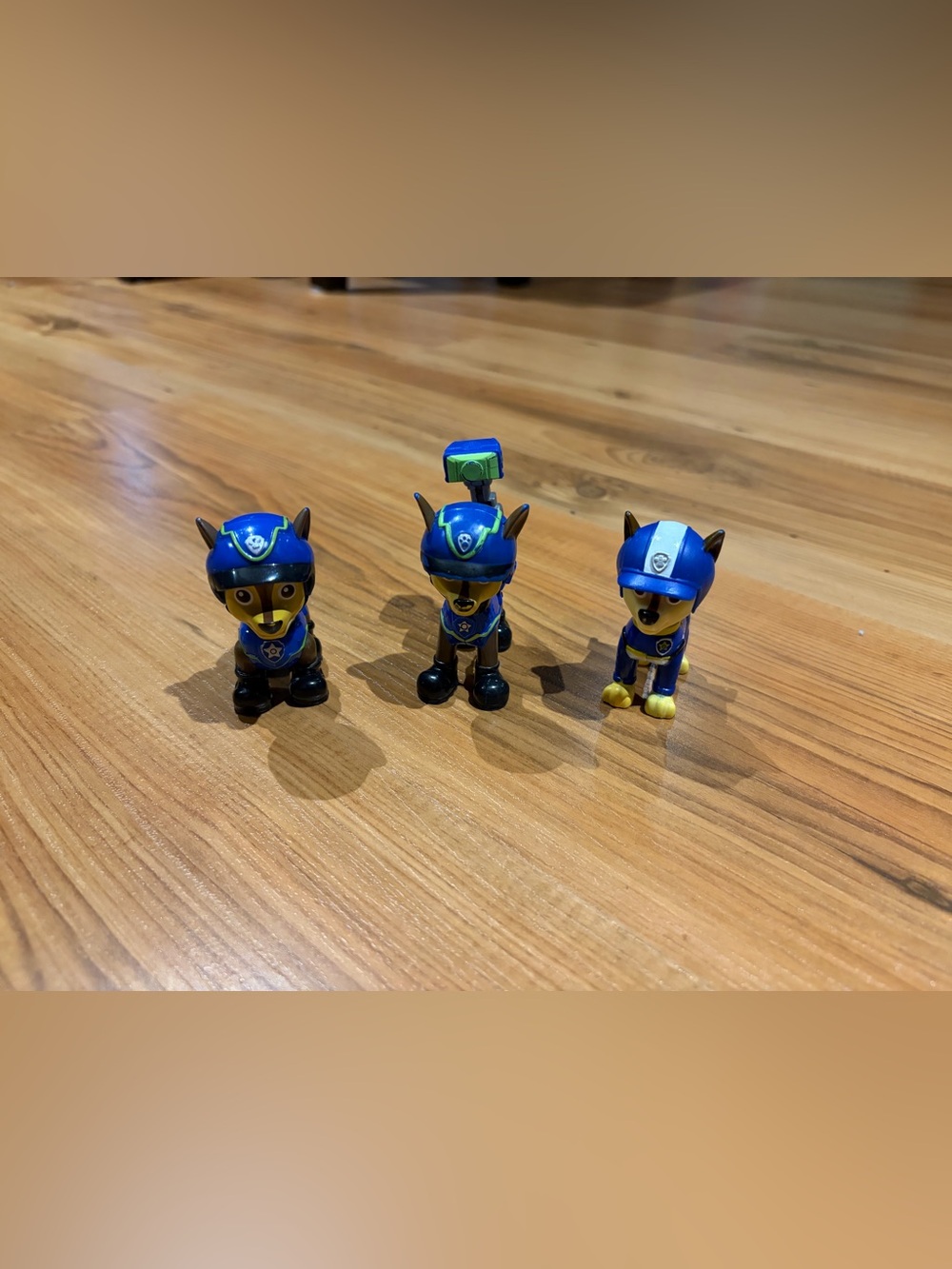 Paw Patrol Blue Chase Figure Trio